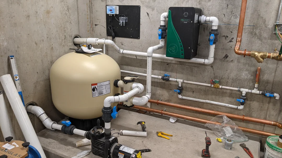 pumping, piping and distribution System